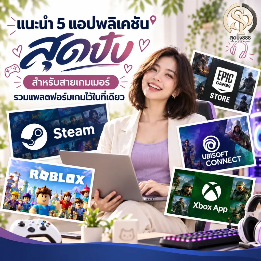 5แอปเล่นเกมออนไลน์ทั้งPC MOBILE 2026