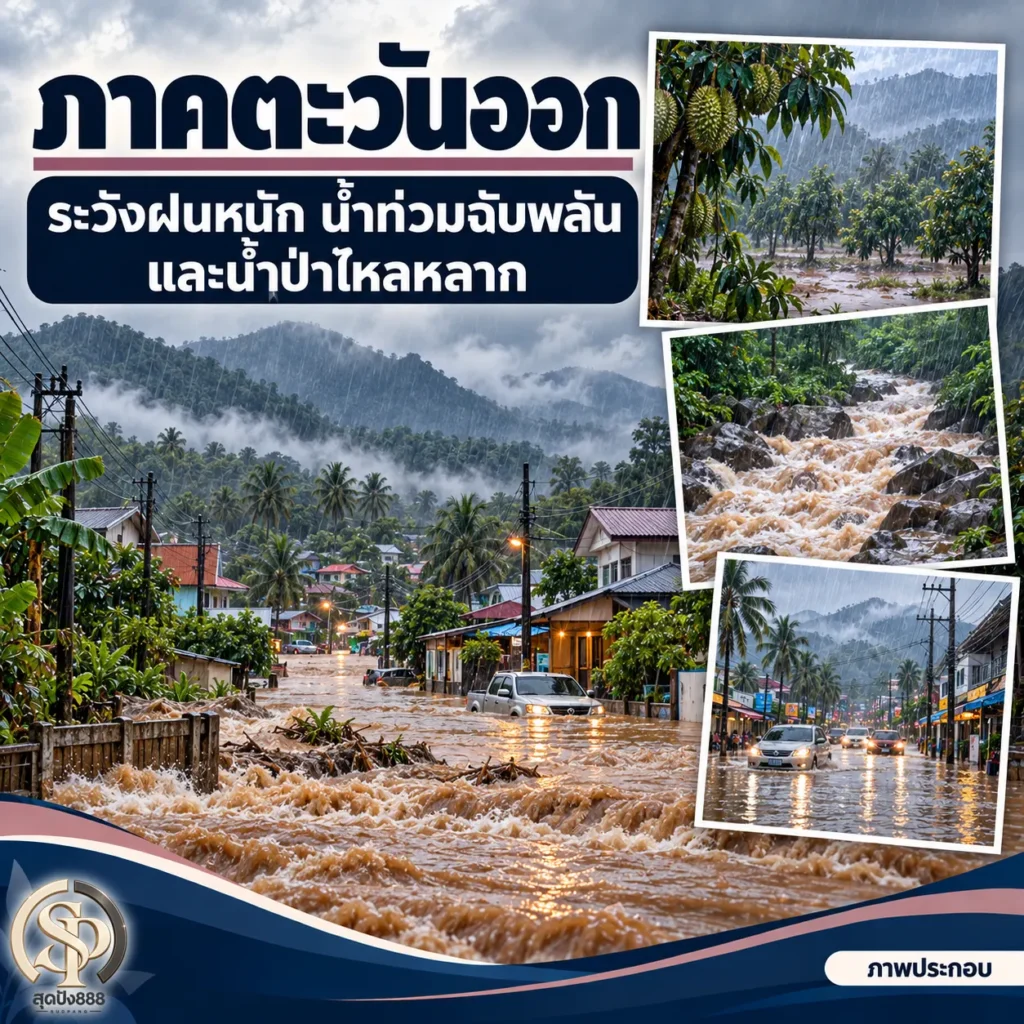 อัปเดตน้ำท่วม 2026