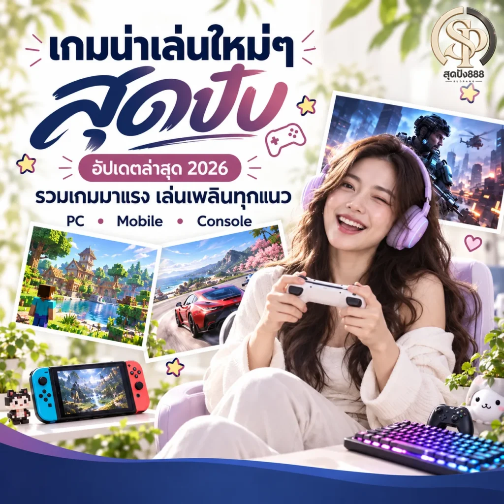 เกมน่าใหม่ใหม่ๆ สุดปัง อัปเดตล่าสุด 2026
