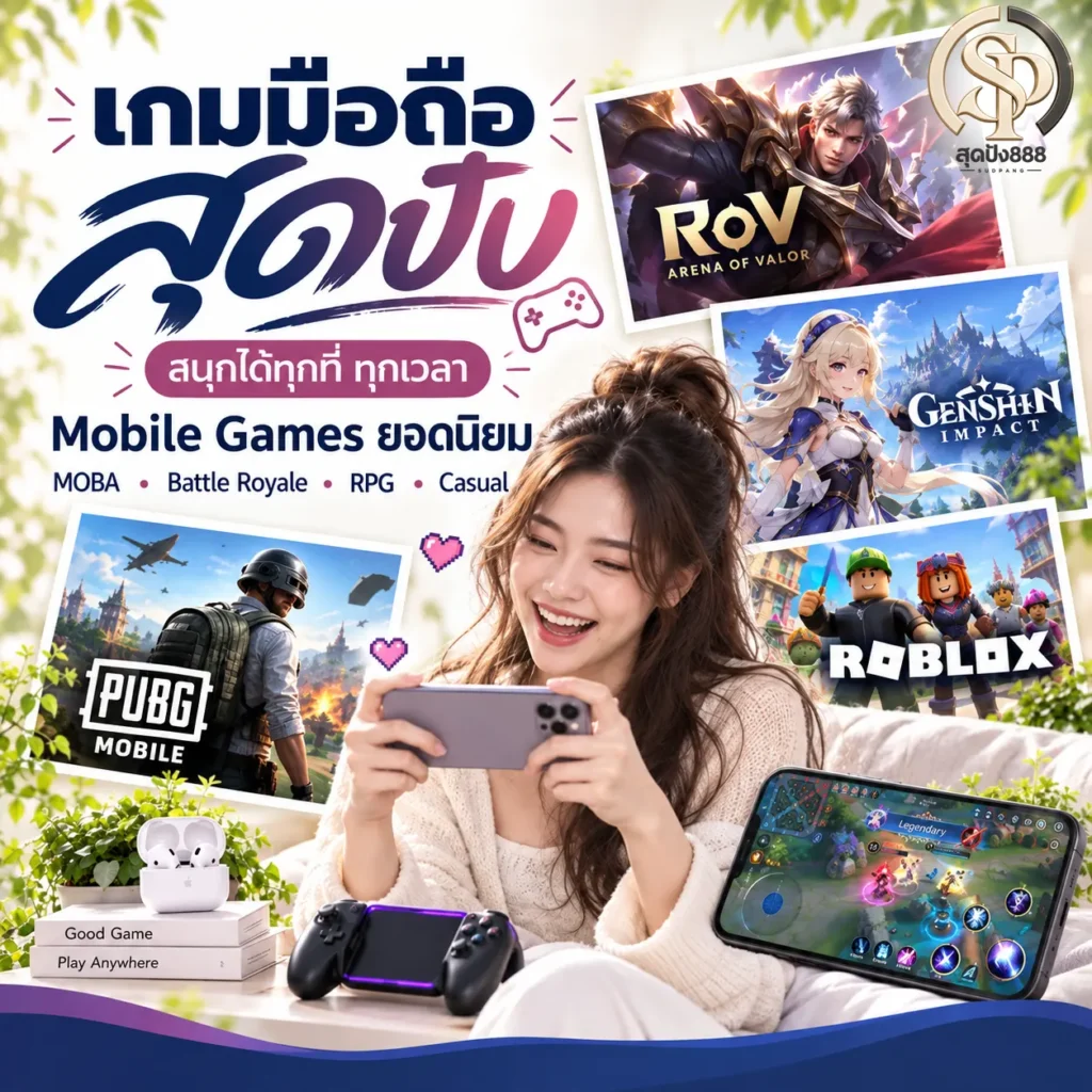 เกมมือถือปังๆ mobile game ใหม่ๆ 2026