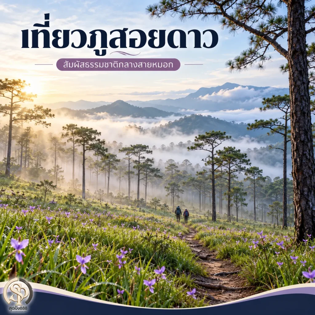 เที่ยวภูสอยดาว สัมผัสธรรมชาติทะเลหมอก 2026