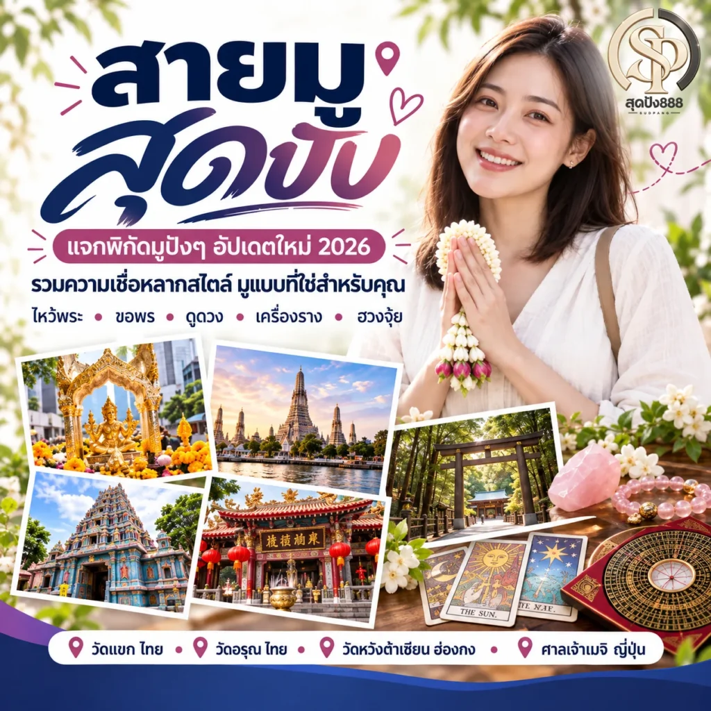 แจกพิกัดสายมูสุดปัง อัปเดตใหม่ 2026