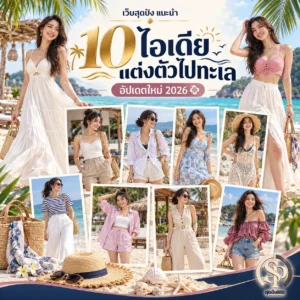 Read more about the article 10 ไอเดียแต่งตัวไปทะเล ให้ปังๆ
