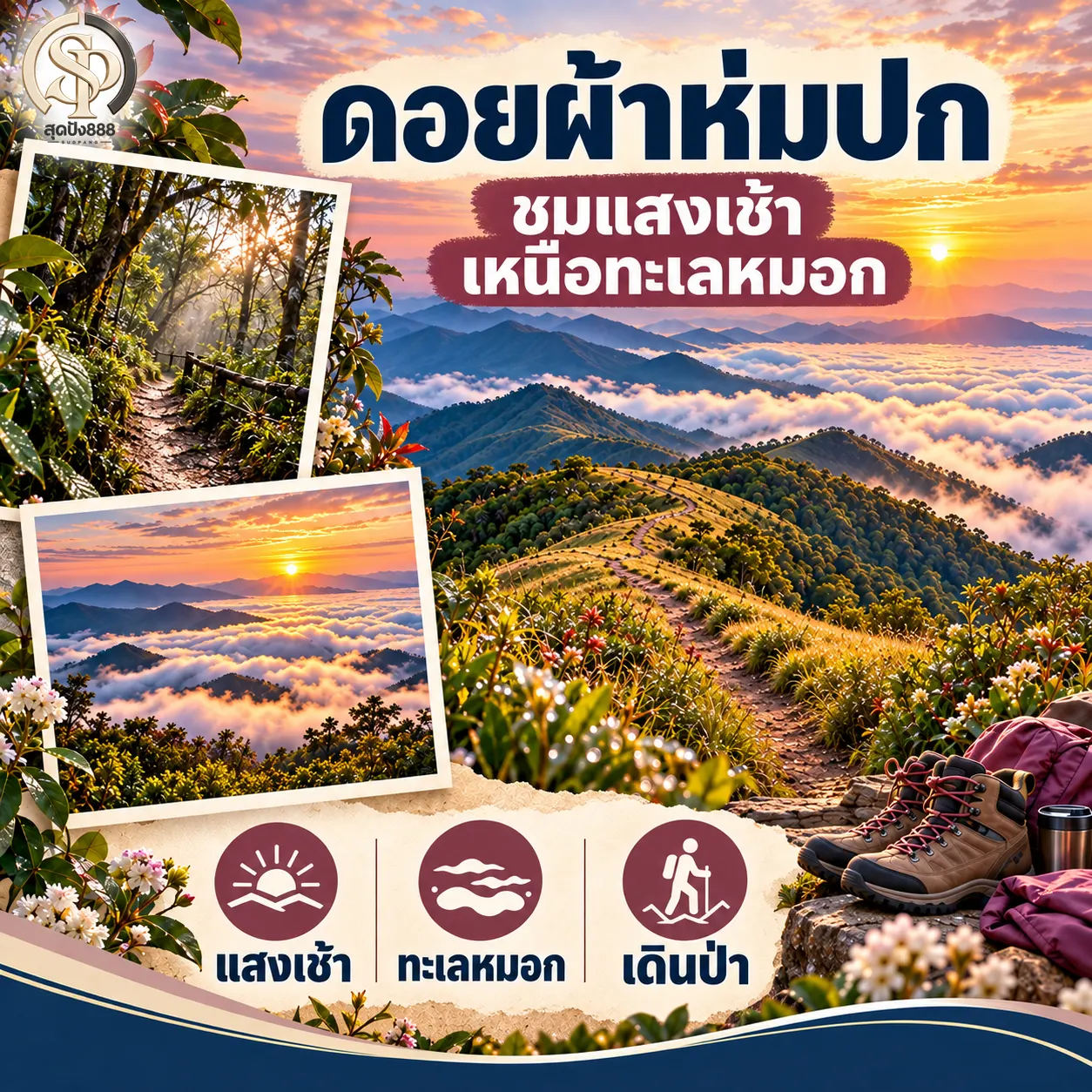 ดอยผ้าห่มปก เดินป่า 2026