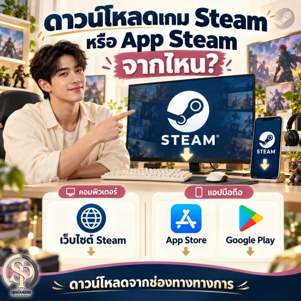 ดาวน์โหลด เกม Steam อัปเดตใหม่ 2026