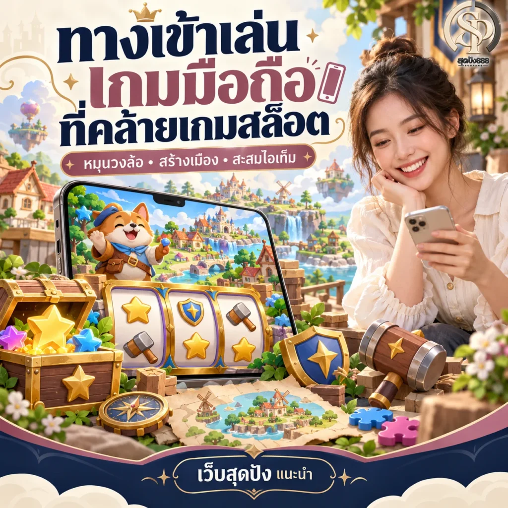 ทางเข้า เกมมือถือ อัปเดตใหม่ 2026