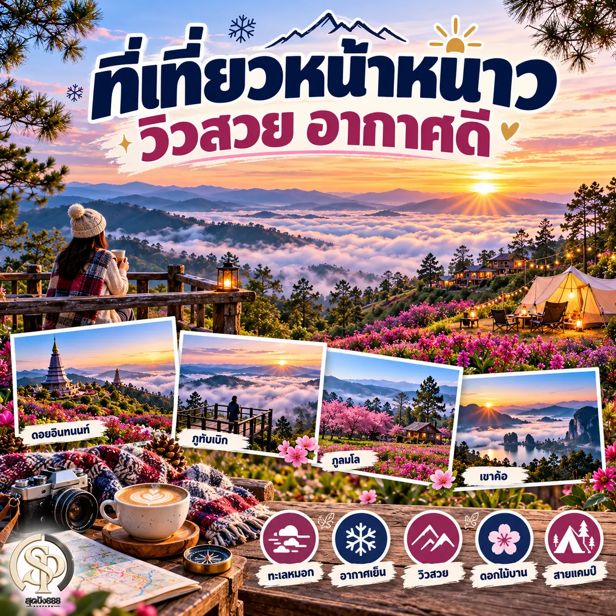 ที่เที่ยวหน้าหนาว วิวสวย อากาศดี 2026