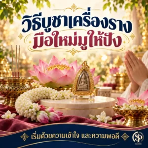 Read more about the article วิธีบูชาเครื่องราง
