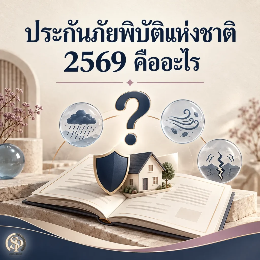 ประกันภัยพิบัติแห่งชาติ 2569 คืออะไร