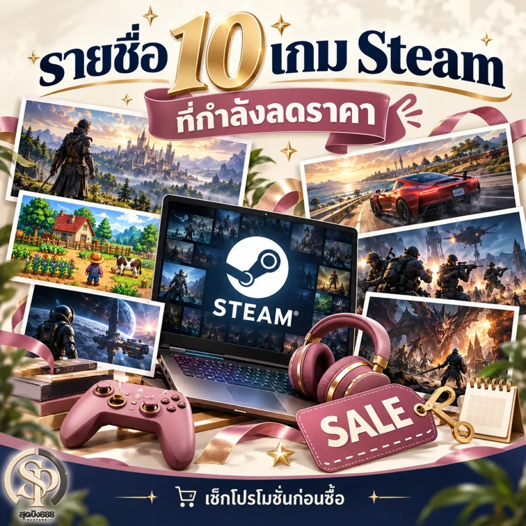 เกม Steam ที่กำลังลดราคา 2026