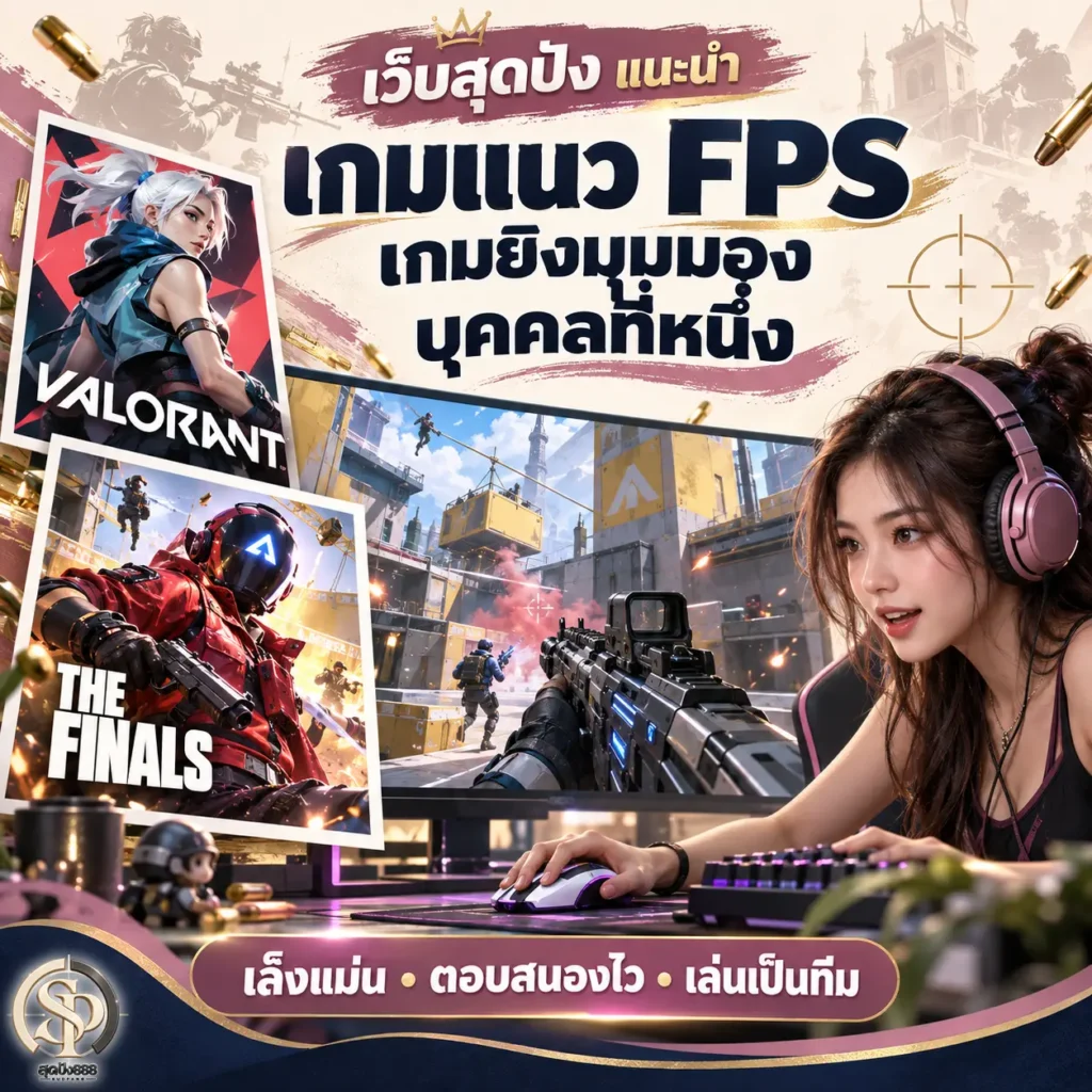 เกมแนว FPS สุดปัง888