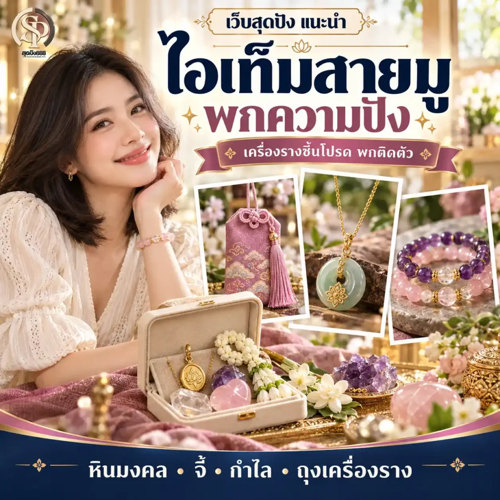 เครื่องรางสายมู เครื่องรางนำโชคปังๆ 2026