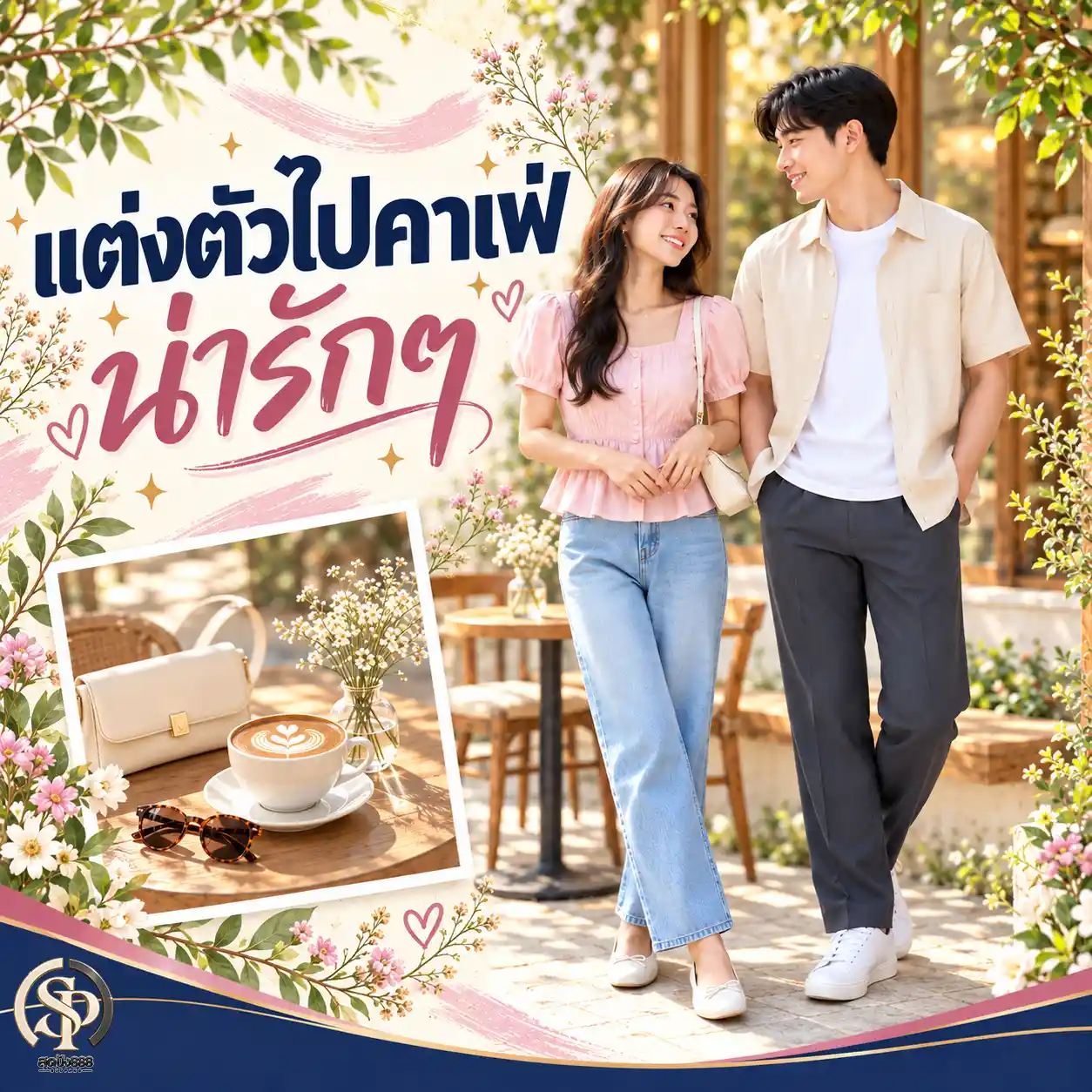 แต่งตัวไปคาเฟ่ มินิมอล ผู้ชาย ผู้หญิงน่ารักๆ 2569